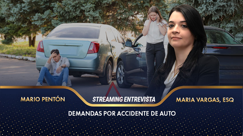 La abogada Maria Vargas habla sobre demandas por accidente