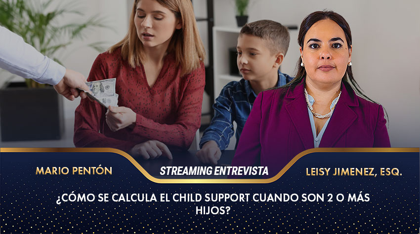 ¿Cómo se calcula el Child Support cuando son 2 o más hijos?