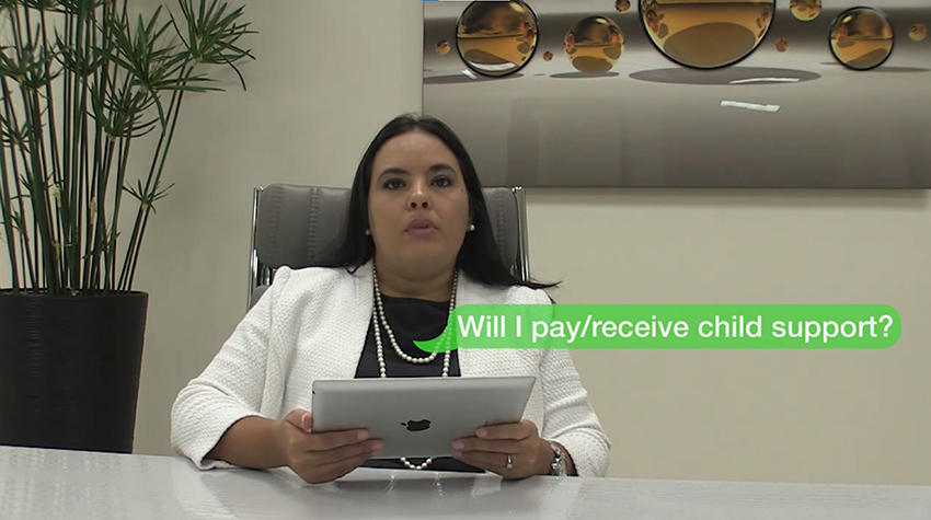 Will I pay or receive Child Support?