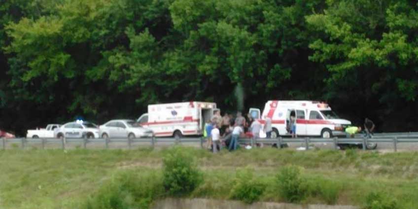 Impressive photo of motorcycle crash victim’s spirit goes viral