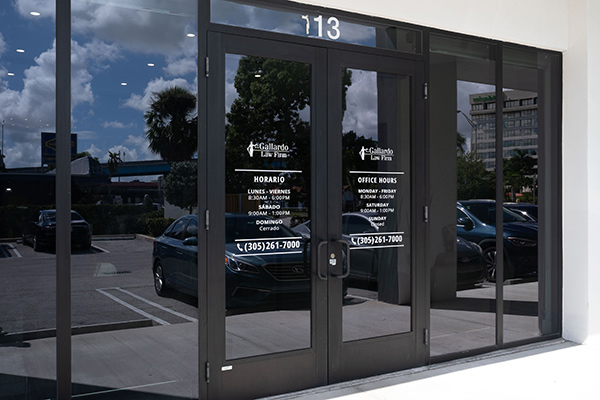 Gallardo Hialeah office exterior